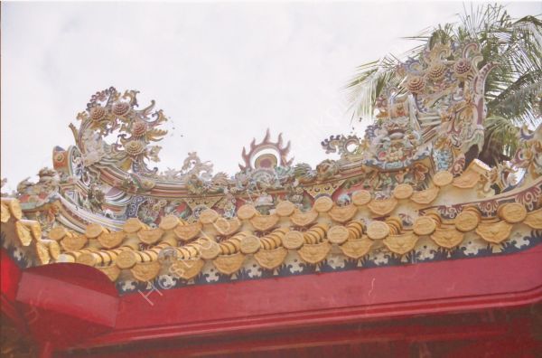 Roof Detail, Chinese Pavillion, Summer Palace, Bang Pa In